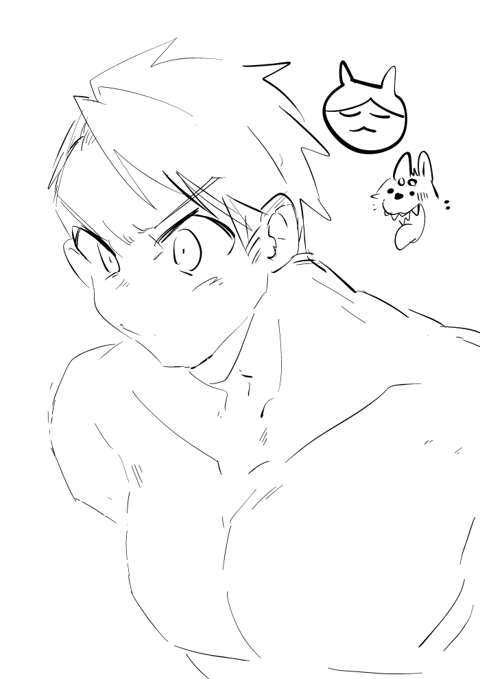 rkgk カスパル君のざっくり落書きラフたち 
