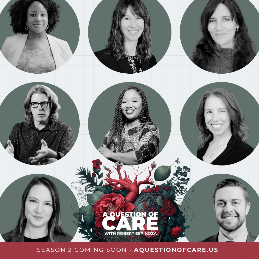 aquestionofcare's tweet photo. Care workers are the backbone of our society, supporting individuals, families & our economy. Now, it's our turn to support them. Join host @_RobertEspinoza & expert guests this September for Season 2 of A QUESTION OF CARE: https://t.co/uFe7aYMKaA #aquestionofcare #CareCantWait https://t.co/azFtnykFZo