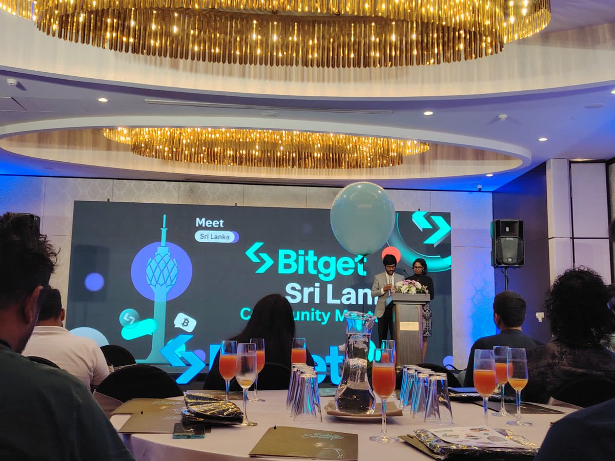 AselVindula's tweet photo. It's happening In colombo
#Bitget #BitgetSriLanka #BitgetColombo #AyobowanBitget https://t.co/eAkGKIBYdA