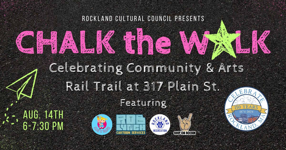 Join us on August 14th! It's going to be a great, family-friendly event for all ages. Let's celebrate, Rockland!
Event details:
facebook.com/share/CUpGk95j…