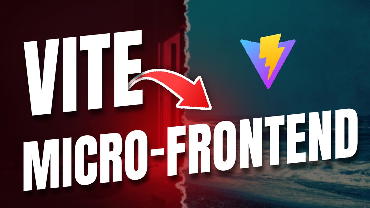 domini_code's tweet image. ¿Quieres aprender a crear microfrontends con Vite y Module Federation en #React?
Descubre cómo en mi último tutorial.
🔗 youtu.be/FCqQ83QVyk8
#Microfrontends #Dominicode #React