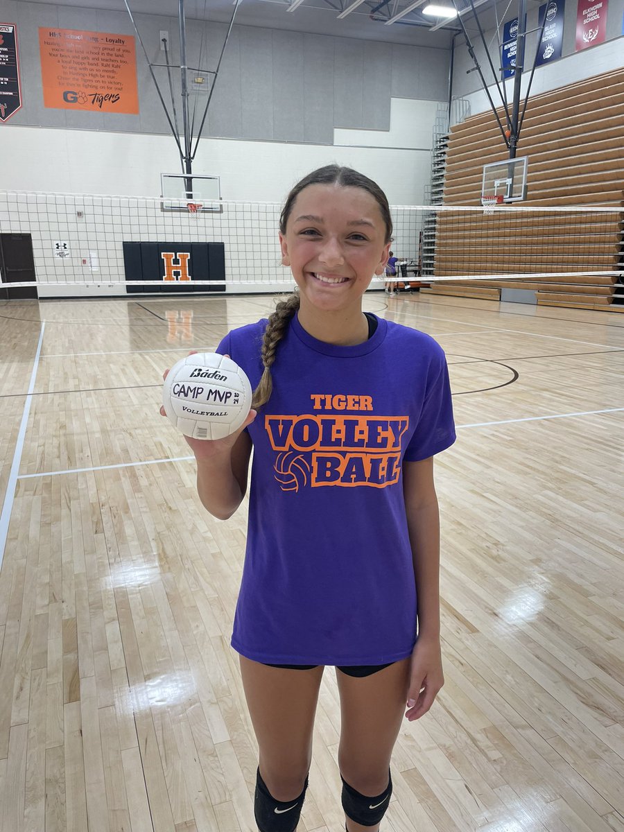 Grades 7-8 Youth Camp shows lots of talent! Gonna be fun to follow these girls! Congrats to Alivia L for camp MVP!