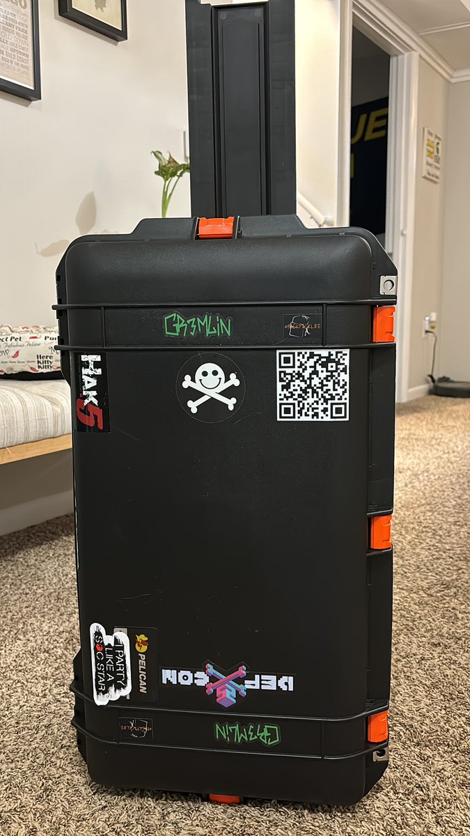 backpacklife1's tweet image. Two gaming backpacks packed with sidekicks ready for @defcon after a year of preparation and excitement. Can’t wait for you all to use them!