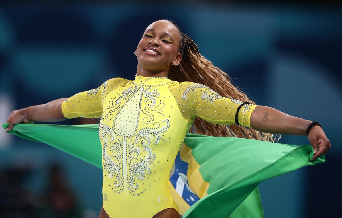 Rebeca Andrade é incontestavelmente uma das maiores atletas da HISTÓRIA do Brasil! #Paris2024