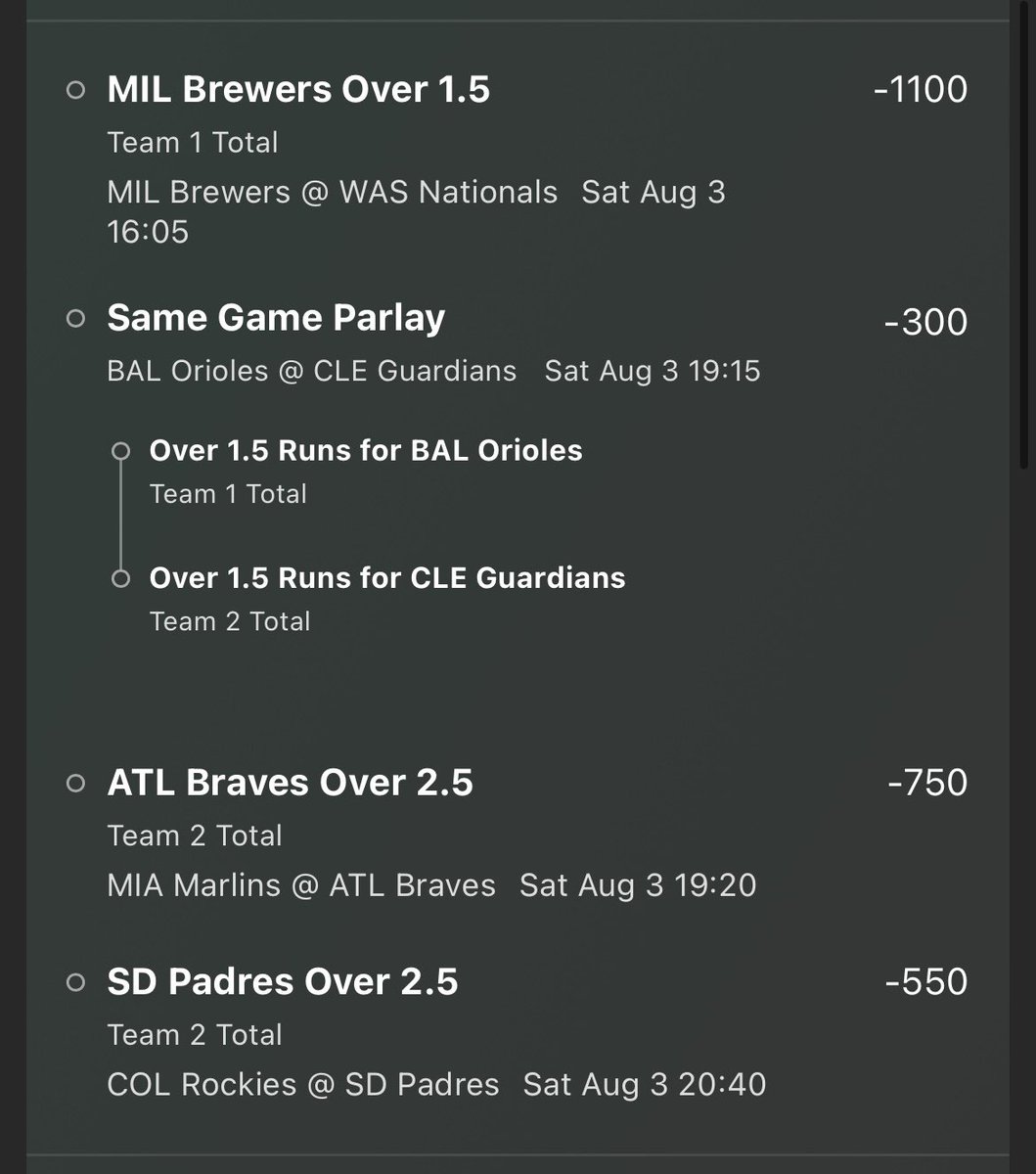martyspicks's tweet photo. Play of the day 💰

Play of the day going for 4 days in a row 🔥

#bets #mlbbets #freebets #mlbpicks #mlbbetting #parlay #gamblingcommunity #gamblingx #bet365 #money #fanduel #mlb https://t.co/MCgelAL7ft