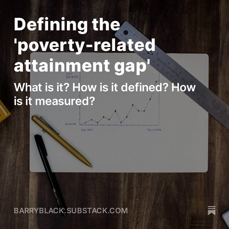 BarryBlackNE's tweet photo. ✏️ What is the ‘poverty-related attainment gap’? 

A look at the term ahead of results day: https://t.co/8s2JJbWuL2

Did you know:

❌the government *don’t* use yearly results to measure the gap? 

💸our data doesn’t measure ‘Rich’ and ‘Poor’?

🧐the issues with the data we have? https://t.co/qK1zaZcW26