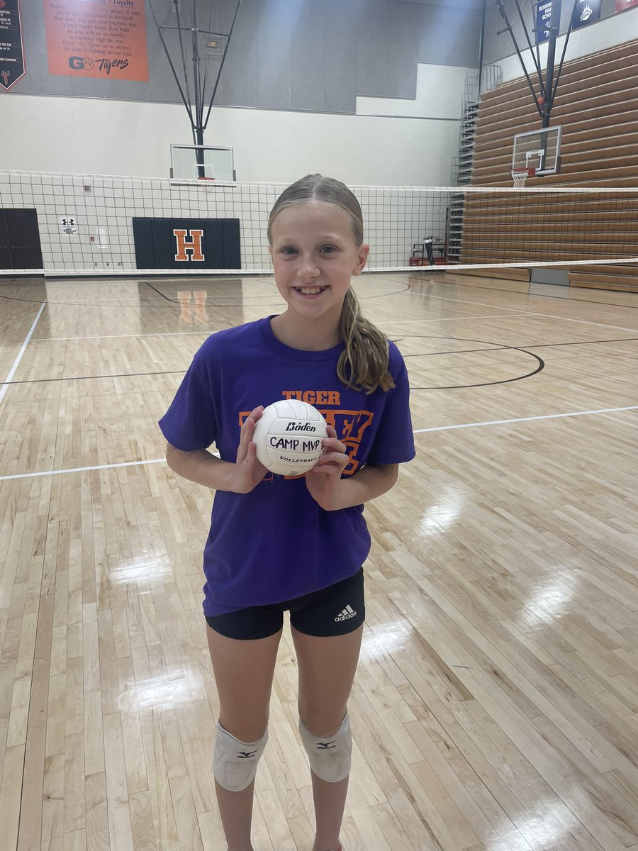 Grades 3-6 Youth Camp was a success this week!
Congrats Stella A for camp MVP