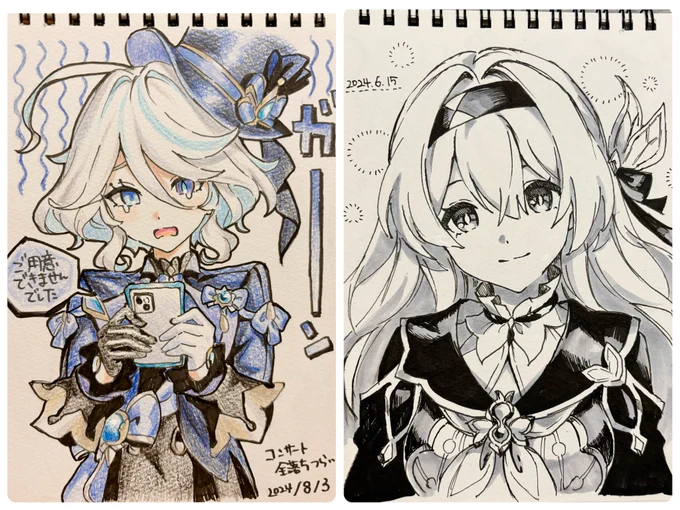 うなさんに色々描いてもらったもの
コンサート全落ちふりーなちゃんめちゃくちゃかわいい😂😂😂(とてもかなしい) 