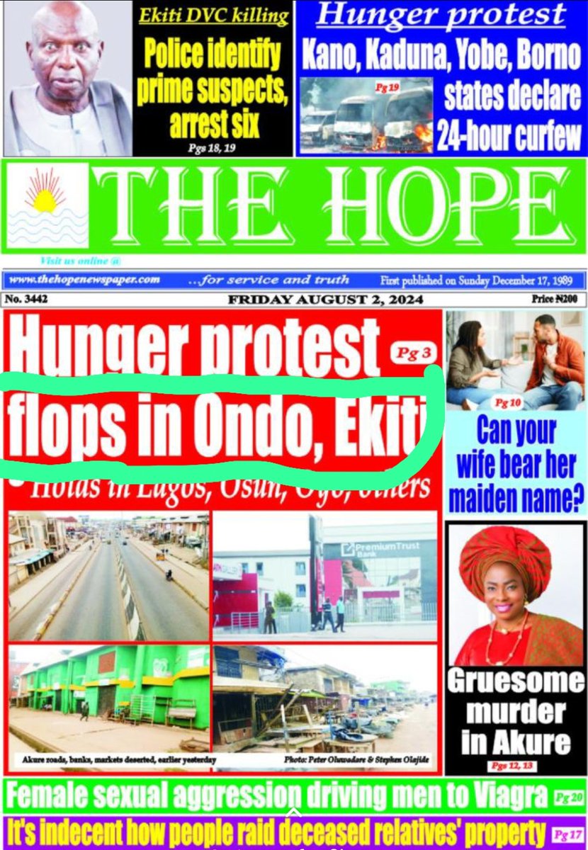 Omark538273's tweet photo. @SaharaReporters Let's not twist an act of kindness into something it's not. Showing love in the street is about spreading positivity, not bribing anyone...
There's no protest 🪧 in ondo state all..
This is a very cheap propaganda. https://t.co/Z8sljqm41I