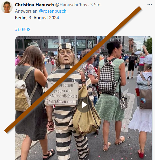 .

"#Querdenker" #b0308 

Durchgeknallter Pöbel - und stolz drauf.🤣