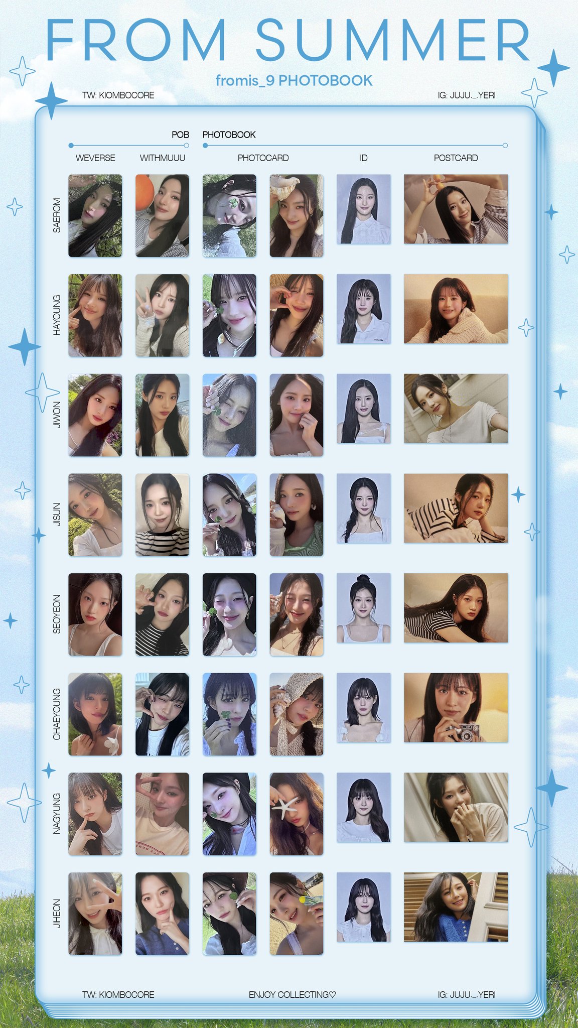 fromis_9 FROM SUMMER PHOTOBOOK 写真集 fromis_9 FROM SUMMER PHOTOBOOK