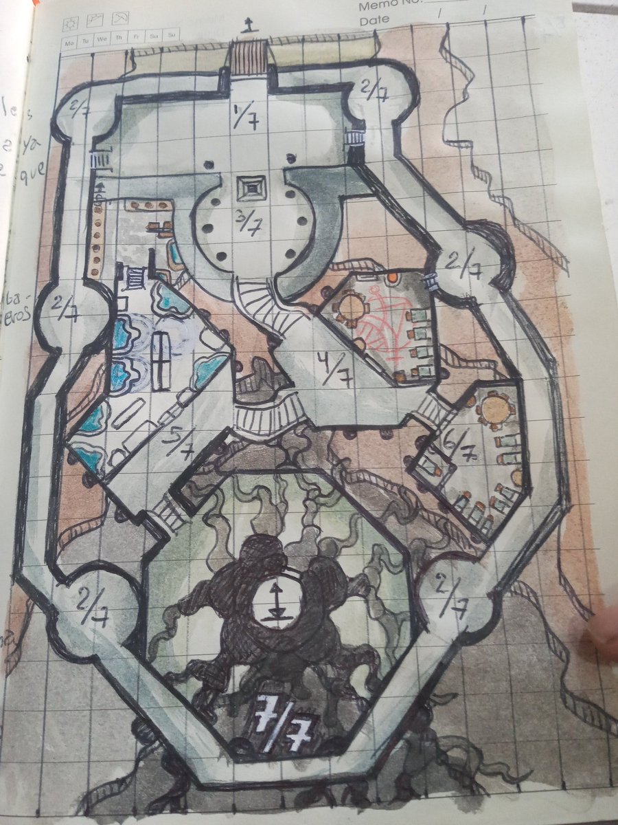 Proteus100's tweet image. #dungeon24 tarde pero seguro
El Fuerte del Valle de los Antiguos
Fantasmas, un arbol gigante, Ruinas milenarias y Un portal a otro mundo.
#dungeon #dungeonmap #dndart