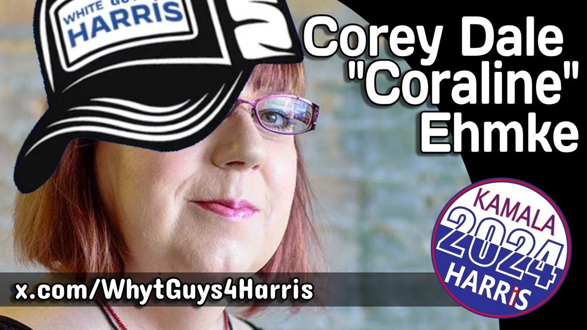 WhytGuys4Harris's tweet photo. ⭐️ Corey Dale Ehmke ⭐️ 
-White Guys 4 @KamalaHarris

#WhiteGuys4Harris #WhiteDudesForHarris2024 #Kamala2024 #diversity #DEI #election2024 #realmen https://t.co/ElM6YSs813