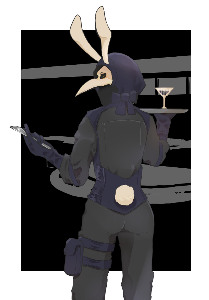 3san7nanar37's tweet photo. バニー3549、若干納得いかなかったんで塗りなおしました！
#SCP049 #SCP035 https://t.co/6xS20FEUn4