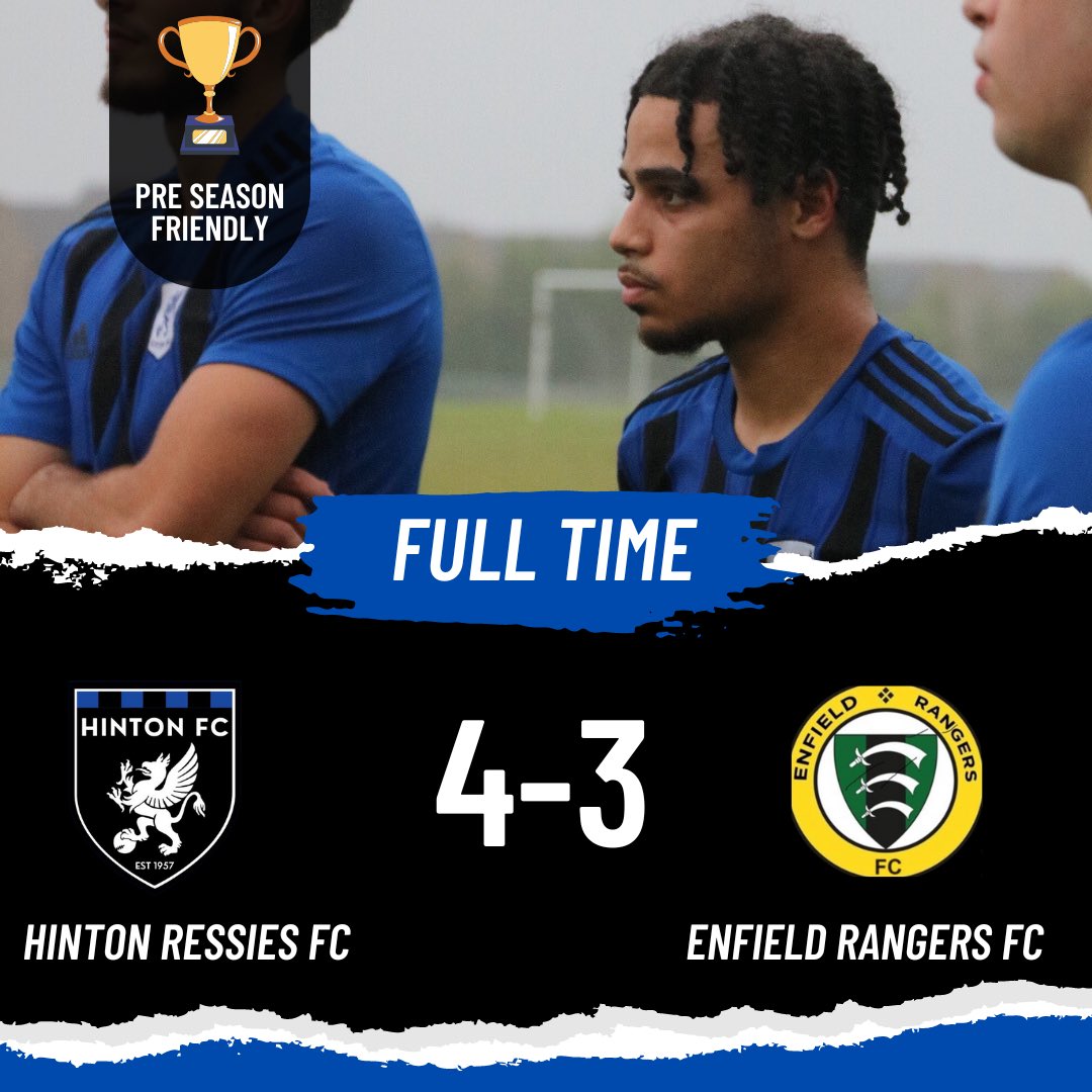 Hinton FC (@_hintonfc) on Twitter photo ๐๏ธ๐จ ๐๐ข๐ง๐ญ๐จ๐ง ๐๐๐ฌ๐ฌ๐ข๐๐ฌ ๐ฐ๐ข๐ง ๐ญ๐ก๐ ๐๐๐ญ๐ญ๐ฅ๐ ๐จ๐ ๐๐ง๐๐ข๐๐ฅ๐
Another great performance from our young & exciting reserve side.
Thanks for the game <a href="/EnfieldRangers1/">Enfield Rangers FC</a> & good luck for the season ๐
โฝ๏ธโฝ๏ธ Archie
โฝ๏ธ Reward
โฝ๏ธ Ruben
โญ๏ธDebutant Bradley
#NewEra ๐๏ธ๐จ ๐๐ข๐ง๐ญ๐จ๐ง ๐๐๐ฌ๐ฌ๐ข๐๐ฌ ๐ฐ๐ข๐ง ๐ญ๐ก๐ ๐๐๐ญ๐ญ๐ฅ๐ ๐จ๐ ๐๐ง๐๐ข๐๐ฅ๐
Another great performance from our young & exciting reserve side.
Thanks for the game <a href="/EnfieldRangers1/">Enfield Rangers FC</a> & good luck for the season ๐
โฝ๏ธโฝ๏ธ Archie
โฝ๏ธ Reward
โฝ๏ธ Ruben
โญ๏ธDebutant Bradley
#NewEra
