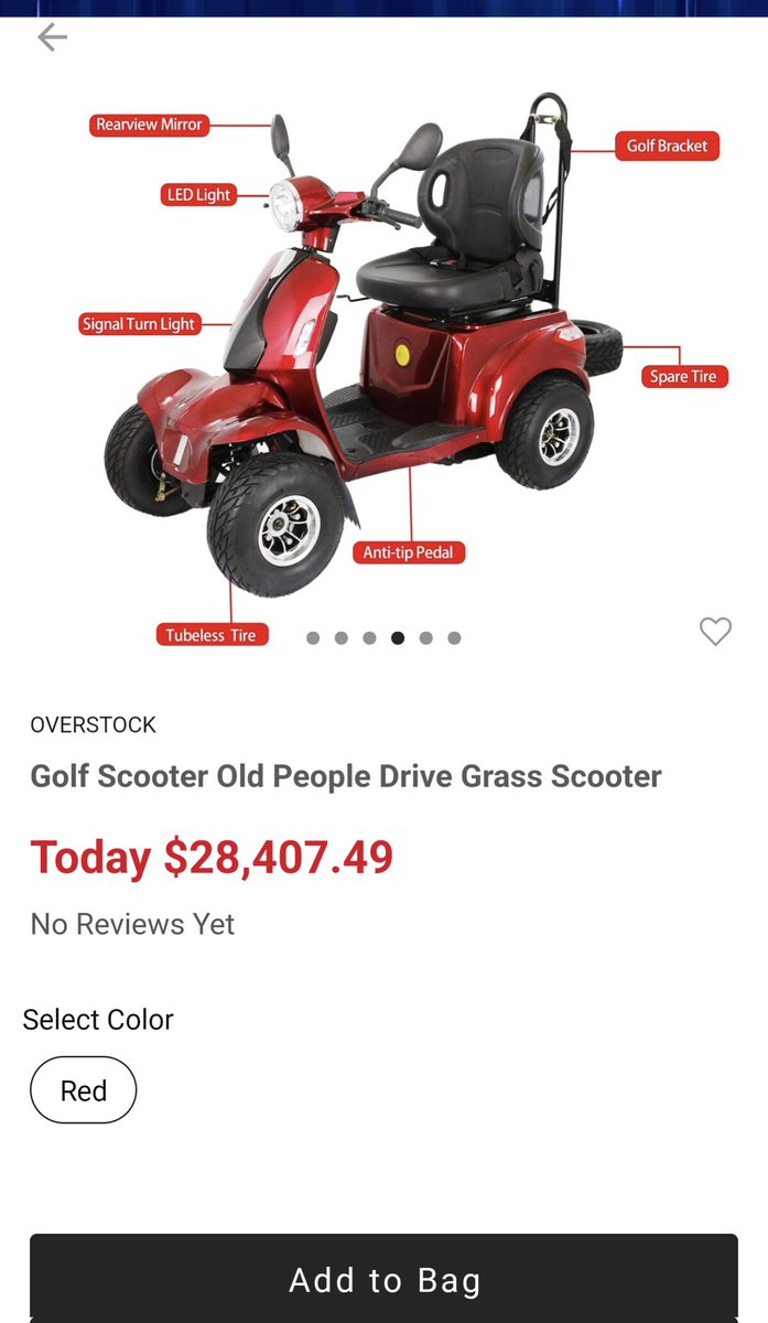 EastGlacierMT's tweet image. I guess since I have my officially old Birthday today, I may need to order one of these from the #Overstock #CrazyGoodDeals app. Check the description 😱 I know that @marcuslemonis wants better margins for we shareholders, this should get our $byon shares back up fast! 🥳😎🇺🇲🚀