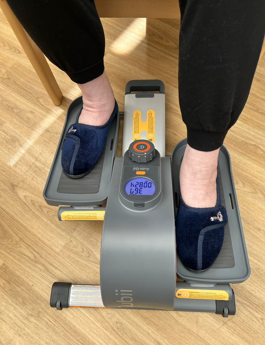 Paulton Hospital Inpatient Therapies (@paultontherapy) on Twitter photo 1 therapist, 10 patients, 486 minutes of strength exercise.
With lower staffing over a weekend, The Cubii’s are a great way to keep patient rehabilitation hours up and deconditioning down.
Over 8 hours of patient activity achieved today 😍👏🏼💪🏼
<a href="/ReconGamesUK/">ReconditionTheNation</a> 1 therapist, 10 patients, 486 minutes of strength exercise.
With lower staffing over a weekend, The Cubii’s are a great way to keep patient rehabilitation hours up and deconditioning down.
Over 8 hours of patient activity achieved today 😍👏🏼💪🏼
<a href="/ReconGamesUK/">ReconditionTheNation</a>