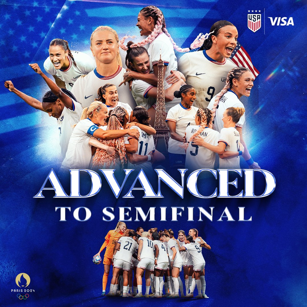 USWNT's tweet photo. NEXT STOP: LYON!!!!! 

Gear up back home » https://t.co/OzcTMutqpq 

#USWNT x @Visa https://t.co/MYymzHqO1H