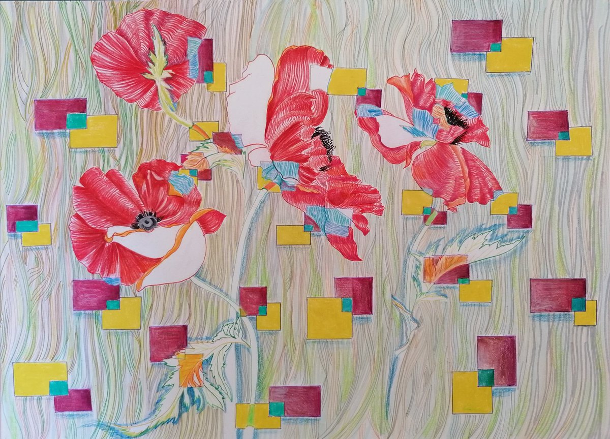 PishroFarnaz's tweet image. Good afternoon my dear fam
Check out this liner colorspencils, pens artwork on @foundationplatform
Title : Anemones Flowers at boxes 
Gallery : Hanger 2
Curator dear @saucebook
Price : 0.055 Eth 
Link : 
foundation.app/mint/base/0xb8…
#nftfarnazpishro
@chroniclesvault
#foundationart