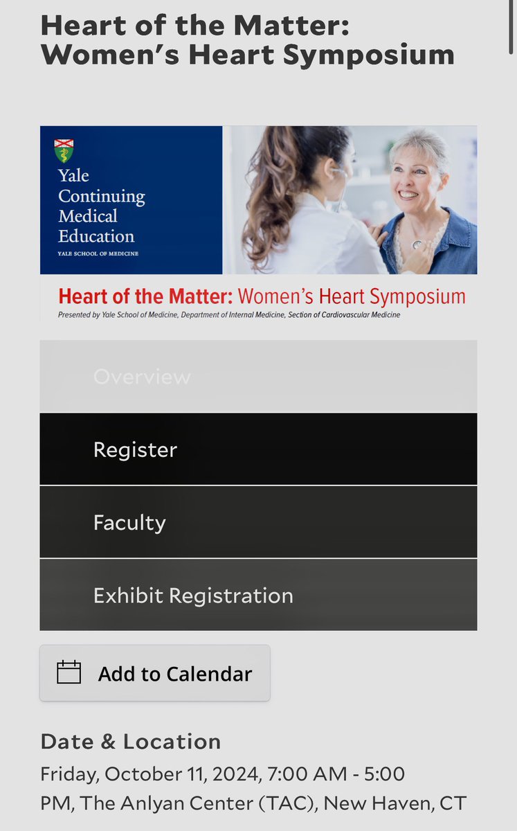 Join us <a href="/YaleCardiology/">Yale Cardiology</a> 
Register here: yale.cloud-cme.com/course/courseo…