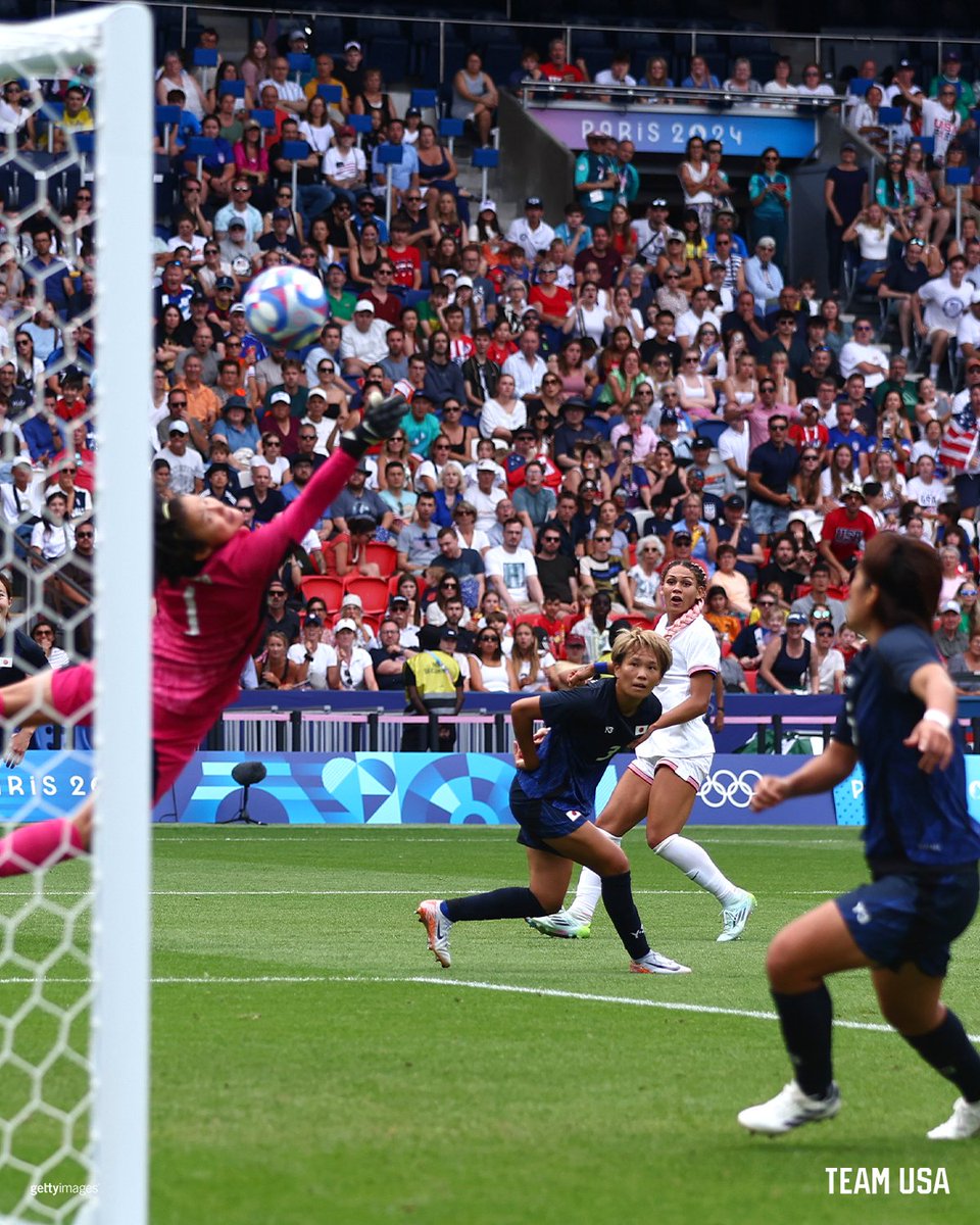 Trinity Rodman, everybody. 🇺🇸

#ParisOlympics