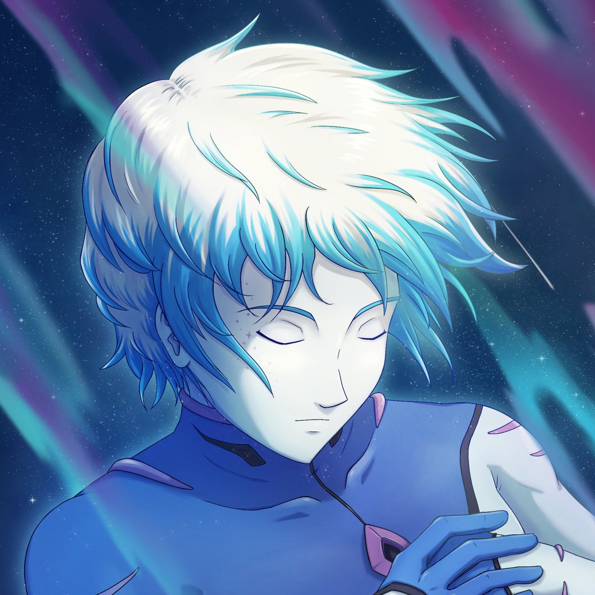 Nouvelle illustration : Stardust et qui rejoindra bientôt mes boutiques.

Réalisé avec @Krita_Painting