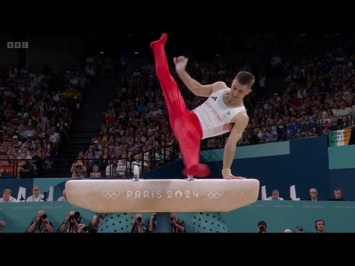 KDCunliffe's tweet photo. Whether he ends up with a medal or not, Max Whitlock has been an incredible competitor/ ambassador for Team GB.

He is an extraordinary gymnast.

#bbcolympics #gymnastics #maxwhitlock #teamgb #Paris2024 #paris24 https://t.co/WVFwarvumU