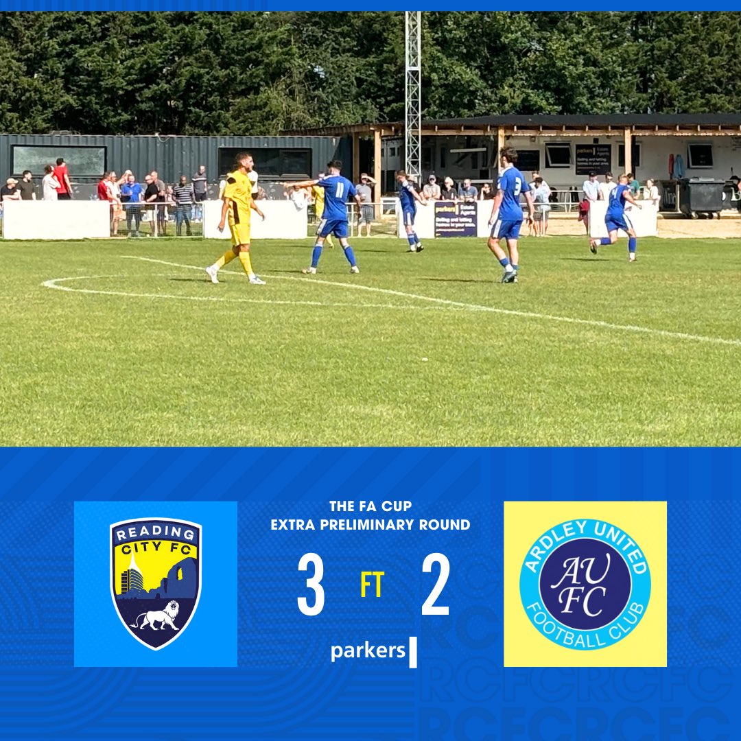 90 +5” | The ref calls an end to this <a href="/EmiratesFACup/">Emirates FA Cup</a> fixture 

City take the win and proceed to the next round 

🦁3-2🟡

#EmiratesFACup
#ThePrideOfReading 🦁