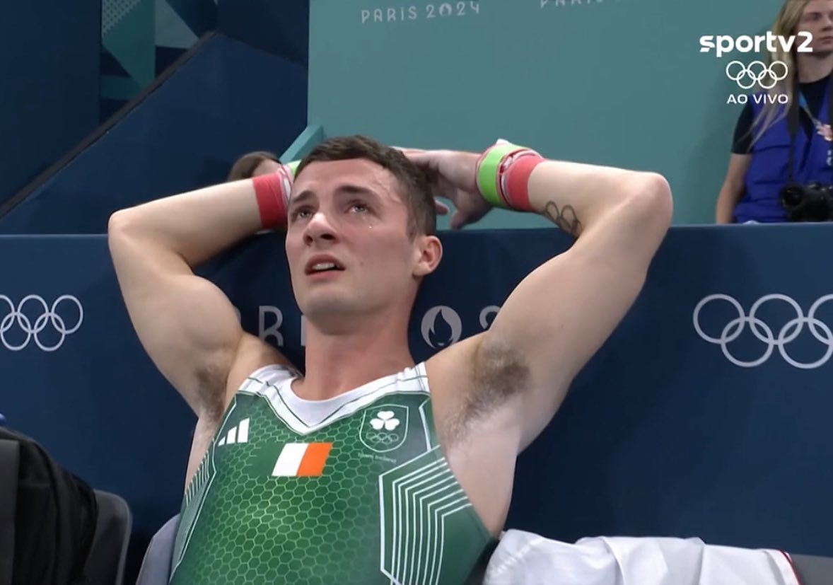 Georgealbuquerq's tweet image. O irlandês emocionado 🥹