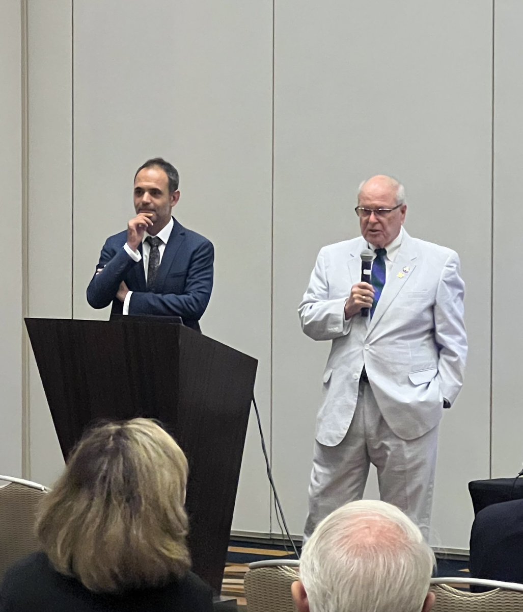 AEAJ (@aeaj2000) on Twitter photo AEAJ president Sylvain Mérenne attended the ABA annual conference in Chicago and met his US counterpart judge David Welch, chairman of the US National Conference of Administrative Law Judges (NCALJ).
<a href="/ABAJD/">ABA Judicial Division</a> <a href="/ABARuleofLaw/">ABA Rule of Law</a>
Warm salutations to all US colleagues 🇺🇸🇪🇺 ! AEAJ president Sylvain Mérenne attended the ABA annual conference in Chicago and met his US counterpart judge David Welch, chairman of the US National Conference of Administrative Law Judges (NCALJ).
<a href="/ABAJD/">ABA Judicial Division</a> <a href="/ABARuleofLaw/">ABA Rule of Law</a>
Warm salutations to all US colleagues 🇺🇸🇪🇺 !