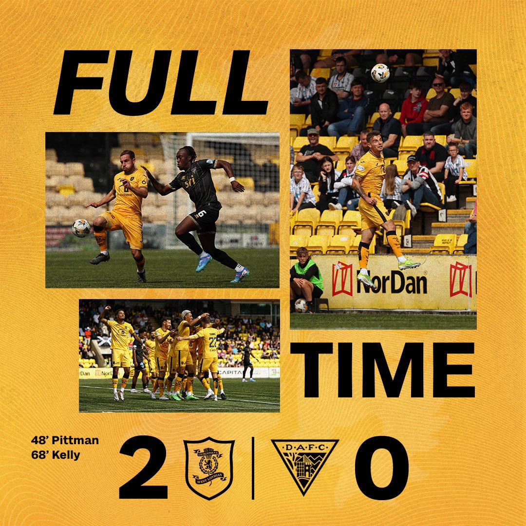 LiviFCOfficial's tweet image. It’s a winning start to life in the Championship as the Lions keep all three points in West Lothian thanks to goals from Pittman &amp;amp; Kelly!

🤝🏻@Assetwiseltd 

LIV 2-0 DUN | #LFCLive | #WilliamHillChamp