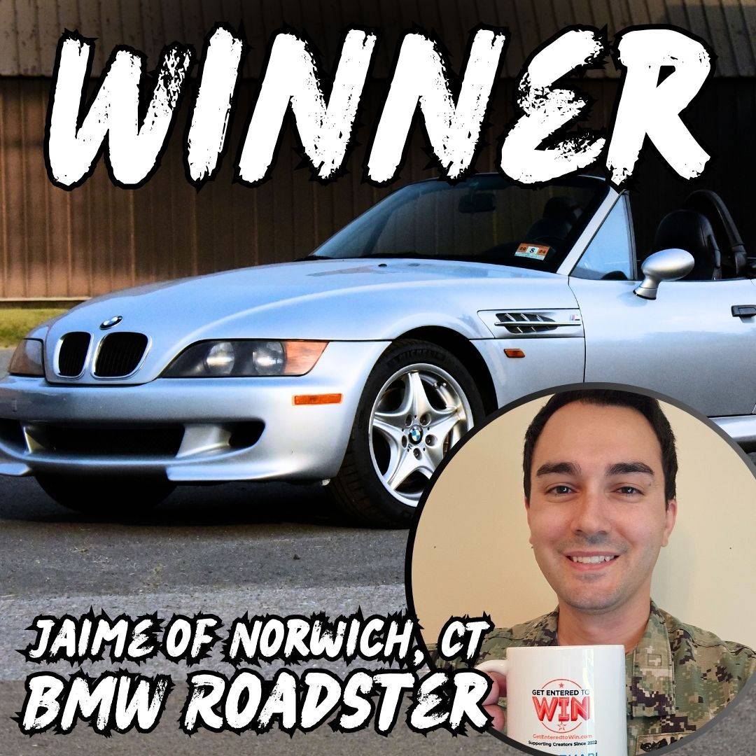 fan_a_them's tweet photo. We love military winners! Congrats to Navy Veteran Jaime of Norwich, CT on winning the BMW Roadster! #GoNavyBeatArmy #RegularCarReviews #Creators #Youtubers #Winner https://t.co/mQzAQq2TKV