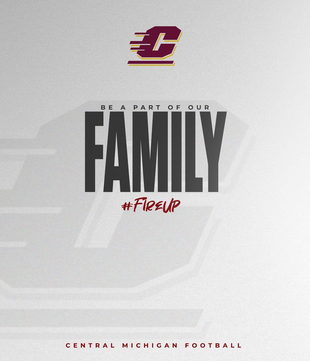 Fired up and ready to go! Proud to be part of the CMU family🔥⬆️#PTS #FireUpChips