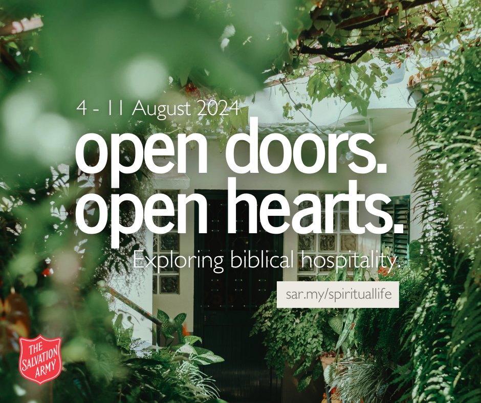 SalvArmyIHQ's tweet photo. In this eight-day series, take a closer look at examples and stories of hospitality found in the Bible and reflect on how you can practice hospitality well with your own life.

Find out more at https://t.co/zWbU2PC7SU

#BibleApp #Dailydevotions #SalvationArmy https://t.co/CKGP0yJB4w