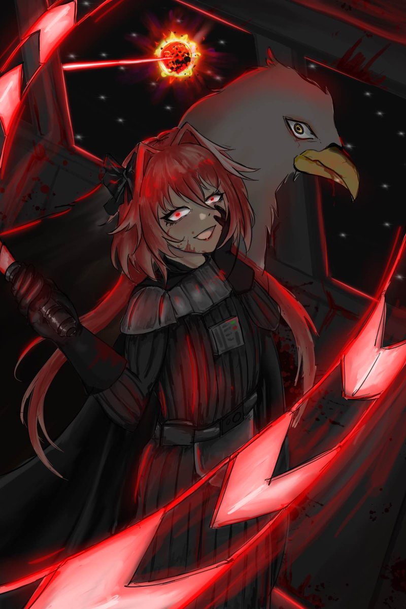 Mike40416's tweet photo. Darth vader astolfo
My friend birthday oc https://t.co/3WEwr8ROpB