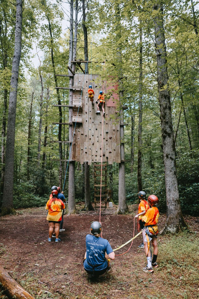 Camp Eagle's Nest is for our Hematology/Oncology patients to enjoy ropes courses, paintball, archery and a beautiful waterfall hike! Our patients have a blast every year. Check out the fun from 2024!