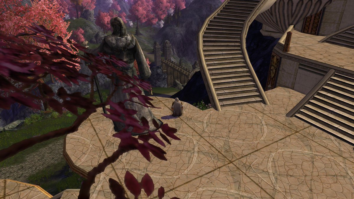 JThornshield's tweet photo. Act 4. The Merchant of Yarrow.
Grumbli continued his adventure south past Kheledul and toward the elven town of Duillond. He crossed the bridge to the East and found some Indigo by the river, but no sign of Yarrow Root. https://t.co/WSu21Na00Q