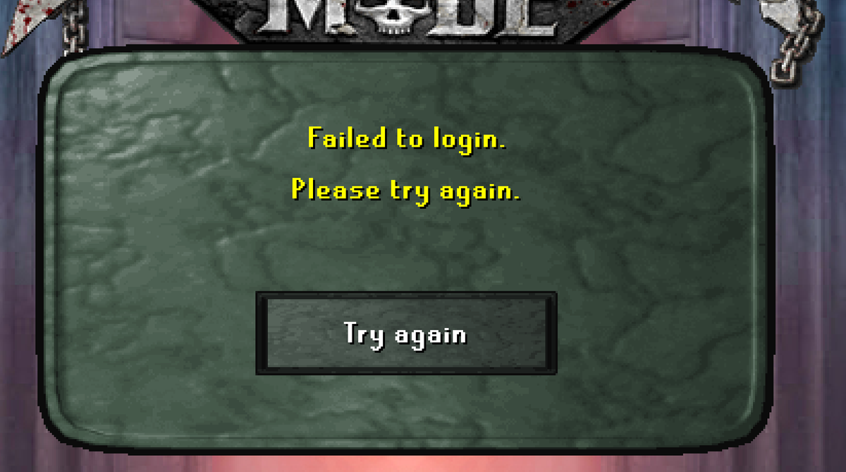 MammothJerk's tweet photo. @OldSchoolRS :/ https://t.co/hgnF8vJggC