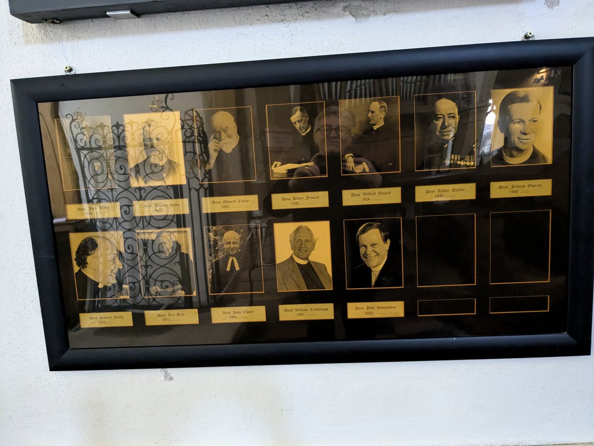 Lovely being  in <a href="/stmarysbattle/">St. Mary's Battle</a> seeing the 1066 window &amp; my seat in the choir stalls Good to see the boards &amp; photos of former deans... 3 of which were there in my time - Rex Bird, John Chater &amp; William Cummings #blessedtobeablessing <a href="/GrowingFaithFdn/">The Growing Faith Foundation</a> <a href="/Peterborodio/">Peterborough Diocese</a> <a href="/ChichesterDio/">Chichester Diocese</a>