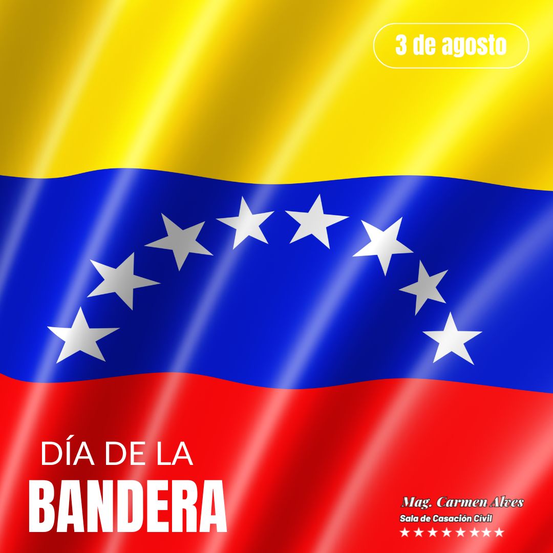 AlvesCarmenN's tweet photo. Hoy #3Agos celebramos el día de la BANDERA NACIONAL 🇻🇪

¡Orgullo Patrio! https://t.co/8x7gRS4aLp