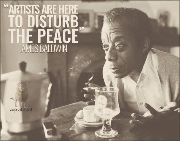 futakuchimana's tweet image. Happy 100th birthday to James Baldwin. 
I’m keeping true to what he said and will always be “disturbing the peace” if that “peace” is rooted in somebody else’s oppression and subjugation.