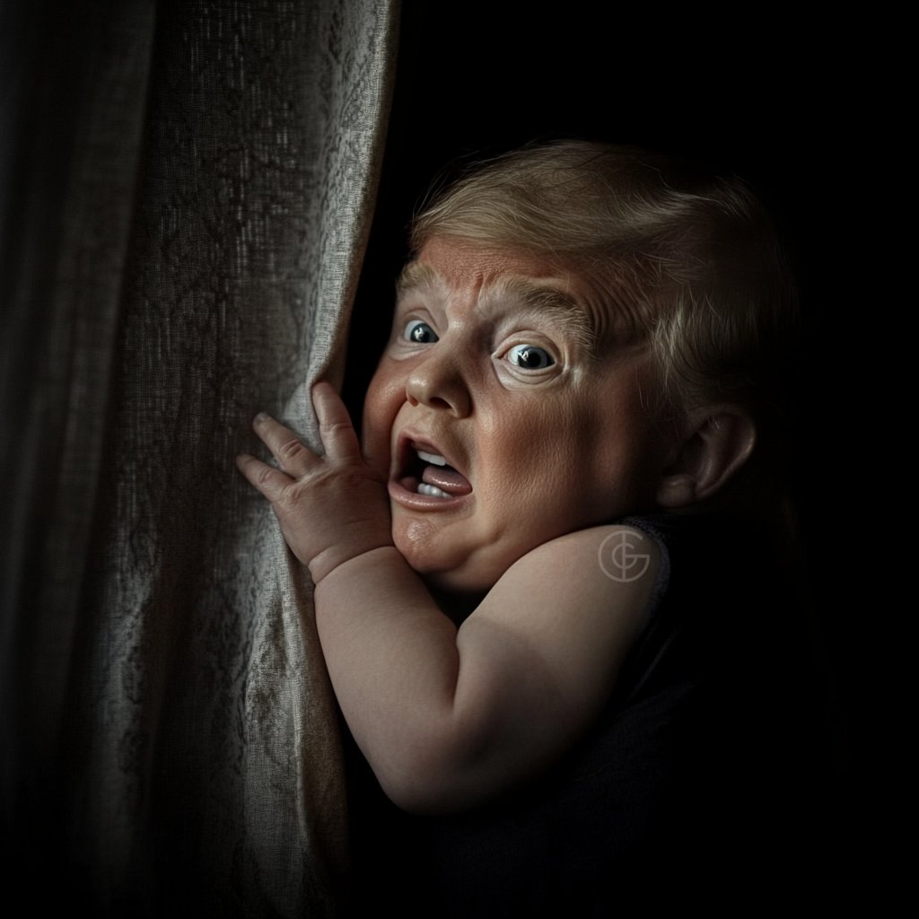 <a href="/KamalaHarris/">Kamala Harris</a> Someone is scared.