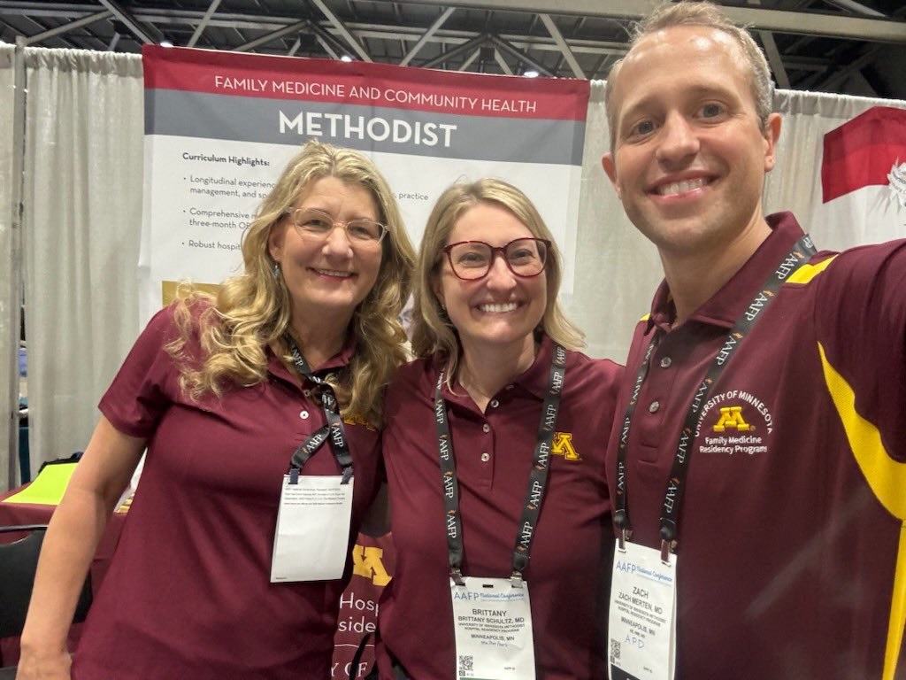 UMNMethodist's tweet photo. We are having a blast at #AAFPNC #FMRevolution https://t.co/eow6opNlrB