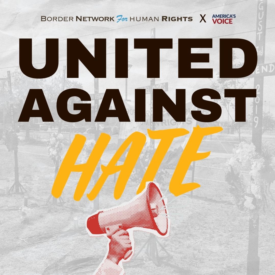 Today marks 5 yrs since a white nationalist gunman killed 23 people at a Walmart in El Paso, TX.

As long as white supremacy continues, we will fight against heinous hate crimes &amp; ensure Brown, Black, and immigrant communities are treated with dignity.

#UnitedAgainstHate.