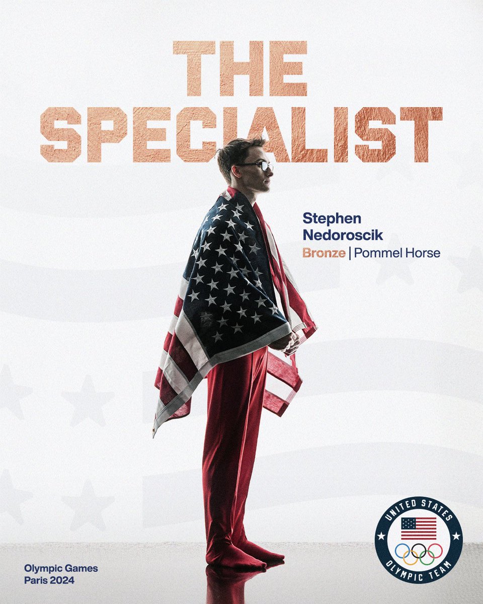 STEPHEN NEDOROSCIK, THE SPECIALIST 🫡

#ParisOlympics