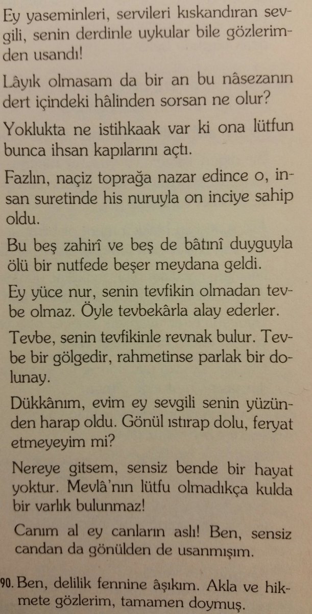 ulusoy_halim's tweet photo. Lâyık olmasam da bir an bu nâsezanın dert içindeki 
hâlinden sorsan ne olur? https://t.co/jX1YpmquYU