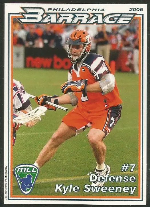 Congratulations to Kyle Sweeney on his indiuction into the Pro Lacrosse Hall of Fame!  #laxcardarchive