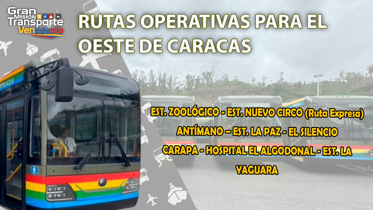 #SabíasQué | Ahora puedes movilizarte rápido y seguro con la #GMTVzla en el Oeste de la capital a través del Sistema MetroBús, que cuenta con unidades modernas para garantizar un servicio de calidad al pueblo ¡Conócelas y súbete al mejor servicio de transporte público de Caracas!