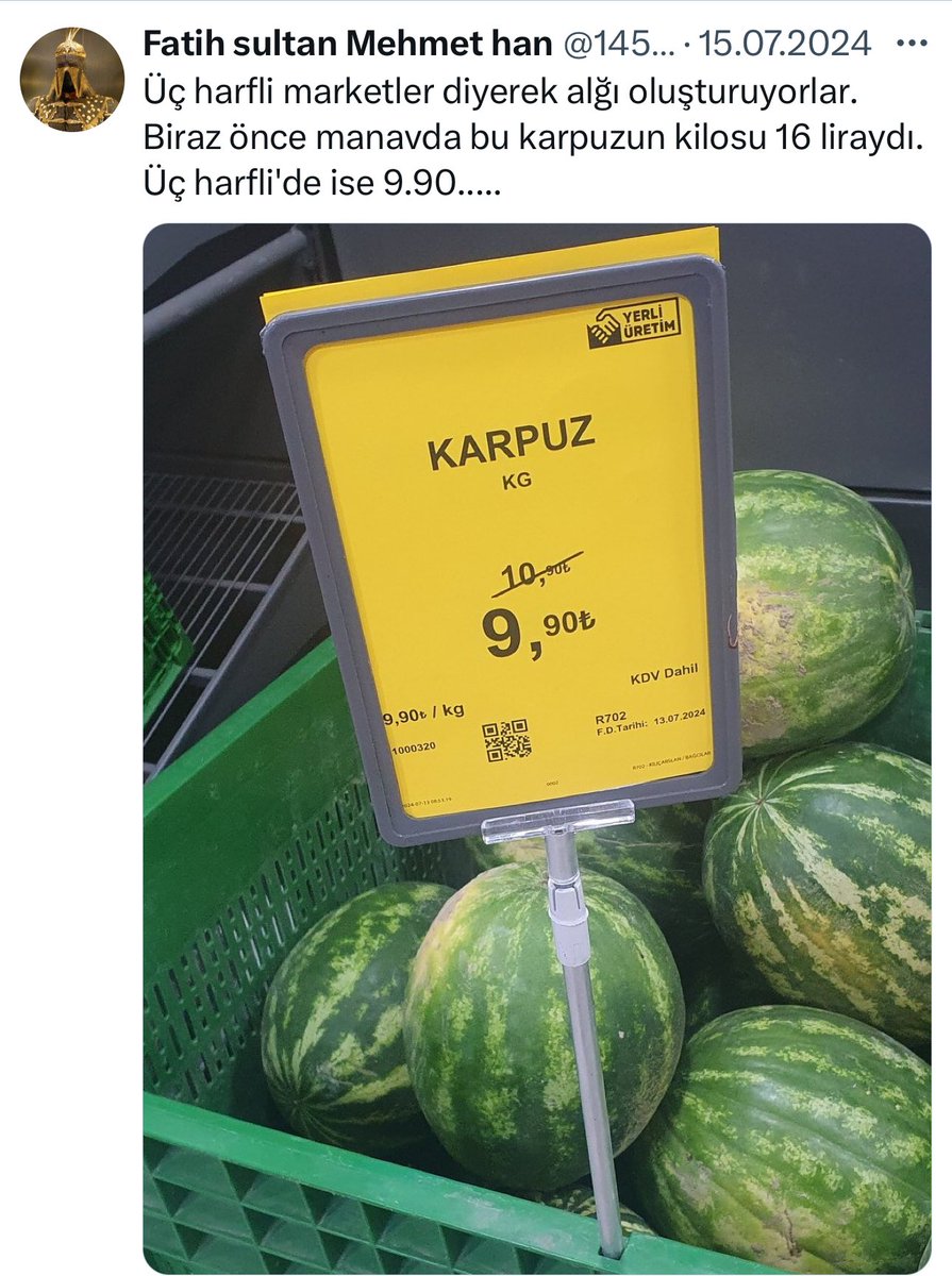 alpklnctr's tweet photo. İlk görsel, yaklaşık iki hafta önce Bağcılar’da bulunan bir zincir marketten paylaşılan bir görüntü. Bu mağazanın kamera kayıtları incelendiğinde, kimliği ortaya çıkacaktır.

Tarih : 15/07/2024  Saat : 7:02 https://t.co/hWUnrRcC4c