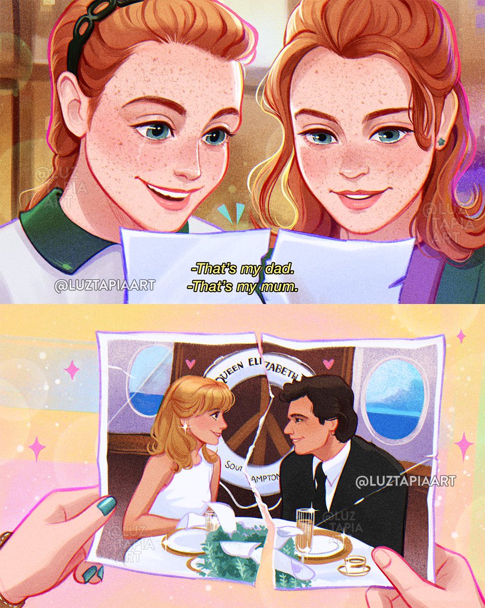 luztapiaart's tweet photo. The Parent Trap (1998) ✈️🤺✨ @lindsaylohan https://t.co/lVL042h3NE